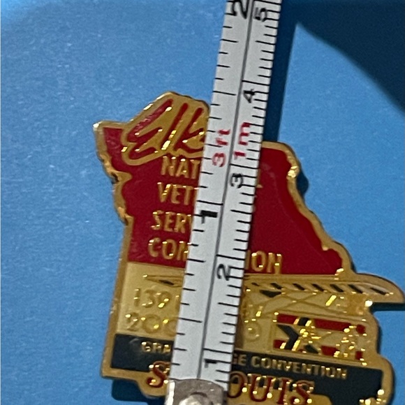 BPOE Elks New York 2003 St Louis Convention Lapel Pin Pinback - Picture 5 of 5